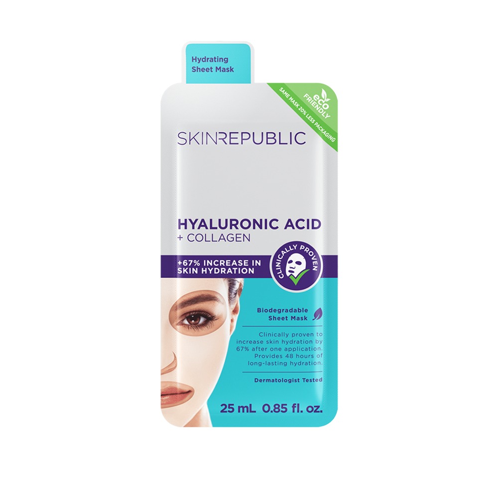 Hyaluronic Acid + Collagen Yüz Maskesi